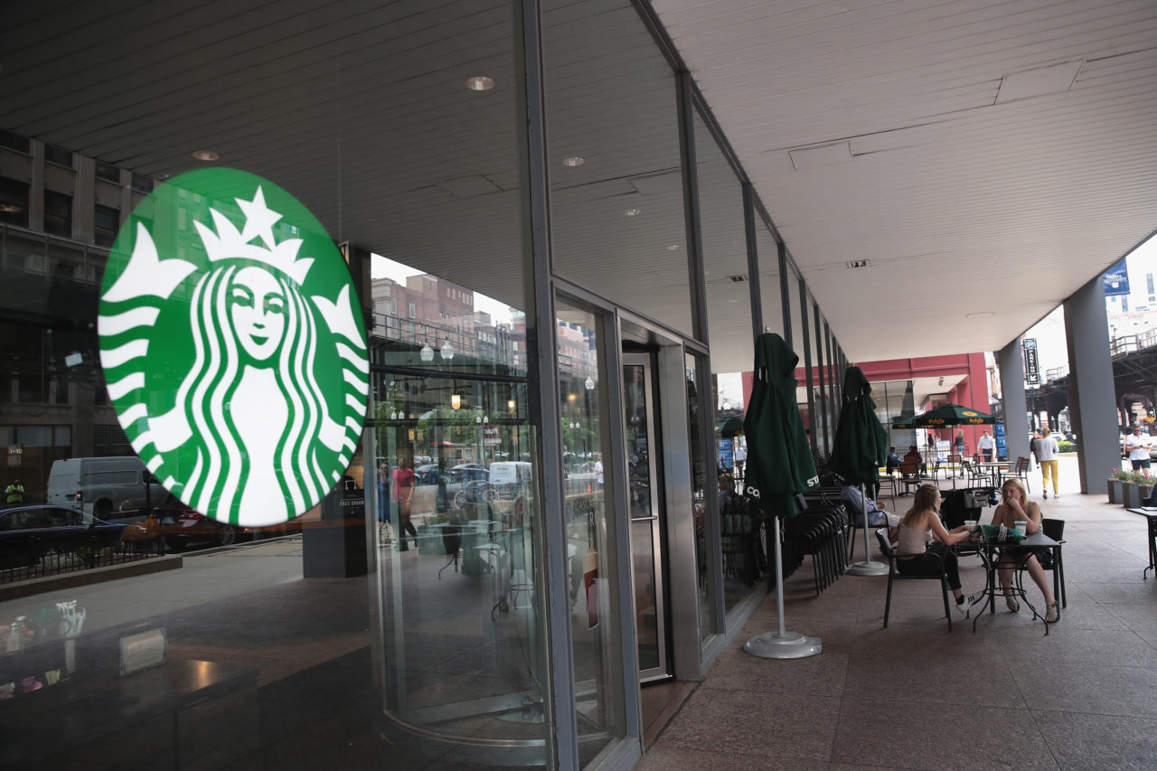 starbucks...
