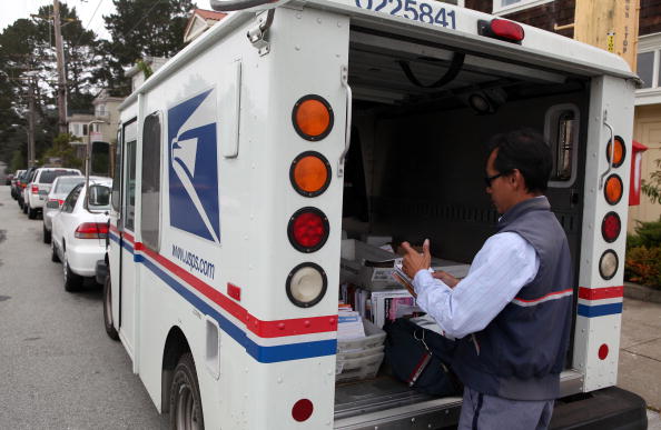 USPS Truck...