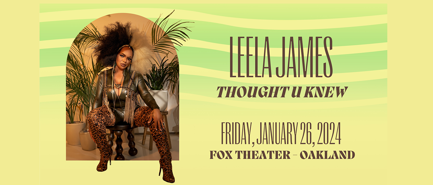 Leela James...