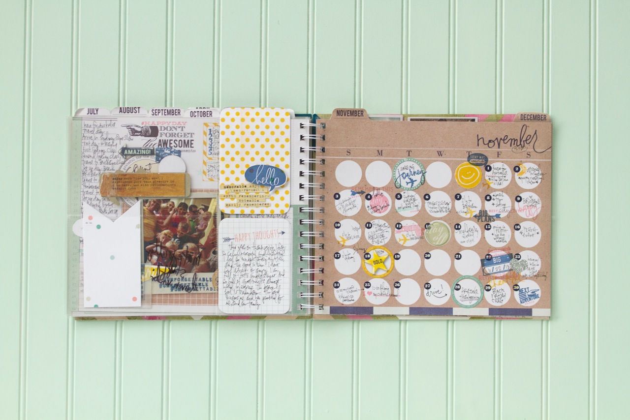 Create a Daily Calendar, Journal and Scrapbook in One - Studio 5