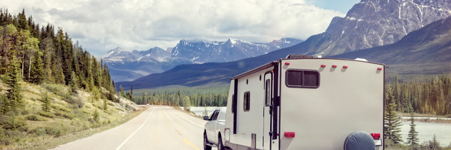 rv on the road