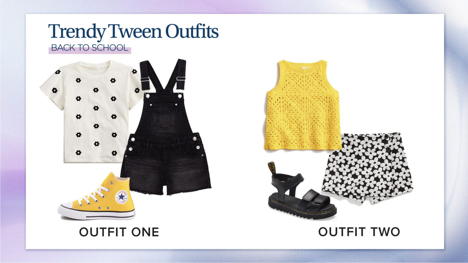 Tween Routine Clothes Simplify back-to-school shopping! Capsule wardrobe ideas for 4 ...
