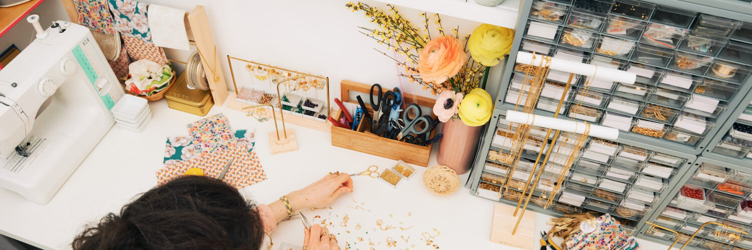 - woman craft room